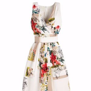 SOLD: WHBM floral dress/Maggy London Dress, both are sold